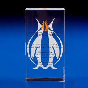 Bespoke glass awards