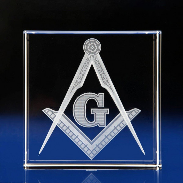 Cube Paperweight gifts, Masonic Gifts, freemason gfits, the masons gifts, masonic ceremony awards
