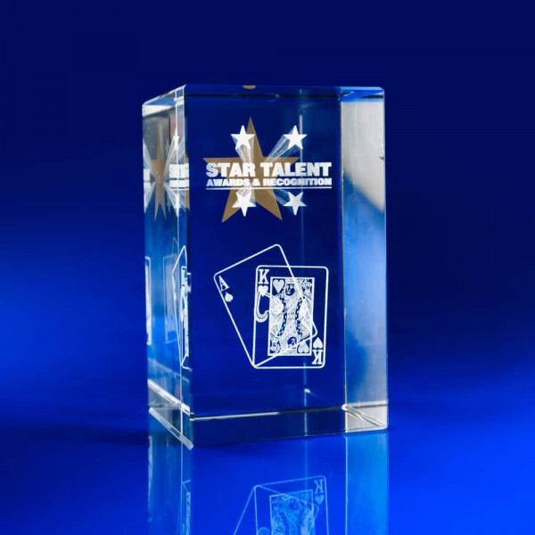 3D Engraved Glass Awards