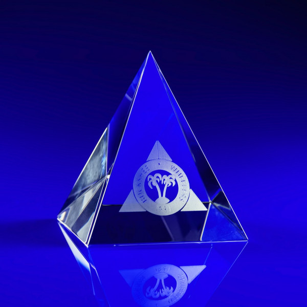Pyramid 90 Crystal Award